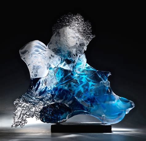 Ricochet By Caleb Nichols Art Glass Sculpture Artful Home