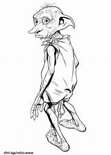 Dobby Dessins Elf Jecolorie sketch template