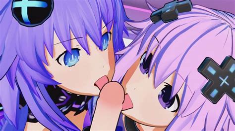 Hyperdimension Neptunia Futa Purple Sister X Purple