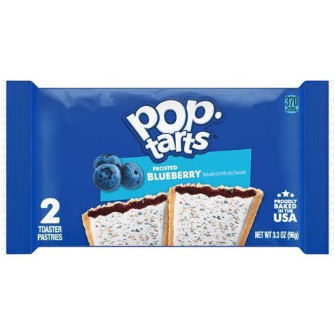 kellogg s pop tarts breakfast toaster pastries frosted blueberry 3 67