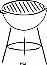 Grill sketch template