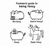 Pusheen Coloring Fancy Pages Guide Kind Super Book Unicorn Print Colorat Printable Color Being Planse sketch template