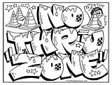 Graffiti Coloring Pages Letters Bubble Adults Book Kids Drawing Printable Cool Letter Draw Color Step Adult Names Print Getdrawings Michael sketch template