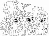 Applejack Mlp Crusaders Coloringhome Ponies Cutie Dash Equestria Sparkle Pinkie Rarity sketch template