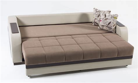 queen convertible sofa bed  storage canvas smorgasbord