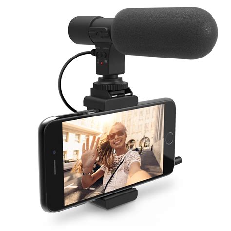 bower hd microphone kit  cold shoe mount smartphone mount    standard tripod
