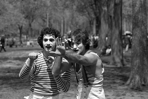 In 1974 A Photographer Met Two Mimes And Only Years Later Realized Who