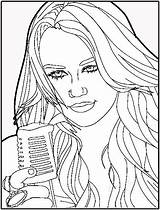 Hannah Coloring Pages Montana Miley Cyrus Printable Sheets 321coloringpages Color Kids Print Disney Filminspector Channel sketch template