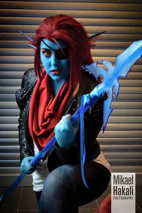Undyne The Undying Cosplay Undertale By Mitternachto On