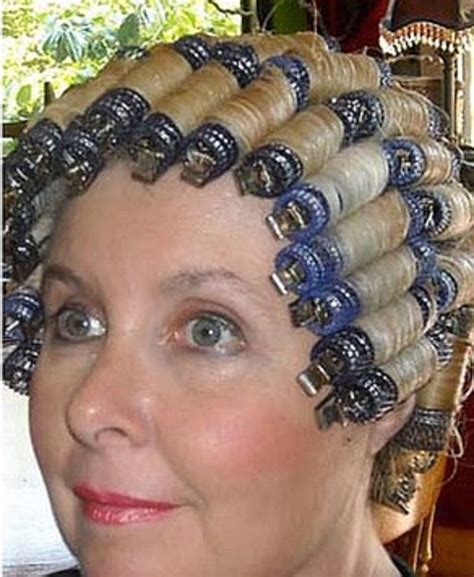 Hair Rollers Curlers Wet Set Perm Rods Perms Roller Set Feminine