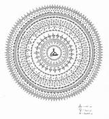 Coloring Mandala Pages Sacred Symbols Choose Board sketch template