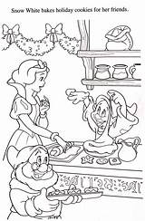 Colouring Colorear Zwerge Schneewittchen Sieben Neige Jeux Prinzessin Navidad Coloringdisney Malvorlage Ausmalbild Erwachsene Dinosaurier Ausmalen Sterne Zeichnungen Schneewitchen Bunte Farben sketch template