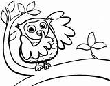 Coloring Owl Cute Pages Toddlers Baby Easy Printable Owls Print Kids Popular Coloringhome sketch template