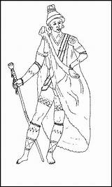 Coloring Pages Seminole Indian Template sketch template