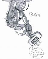 Glados Shadow77 sketch template