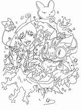Exorcist Pages Blue Coloring Coloriage Ao Drawing Getdrawings Getcolorings Bl sketch template