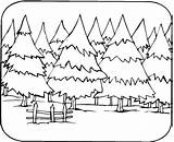 Forest Coloring Pages Print Color Kids sketch template
