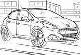 Peugeot Malvorlagen sketch template