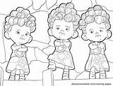 Triplets sketch template