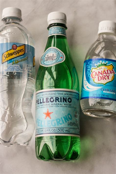 whats  difference  club soda seltzer  sparkling mineral
