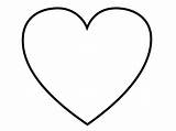 Heart Templates Coloring Pages Print Different Pdf Girls Small Serdce sketch template