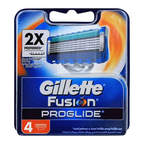 purchase gillette fusion proglide cartridges razor blades 4 pack