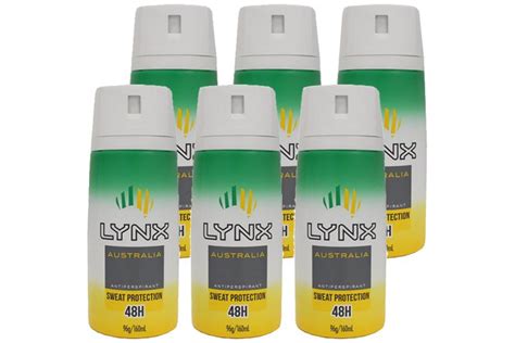 lynx  antiperspirant australia hr protection body spray  pack