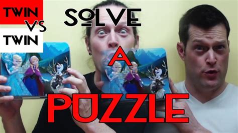 frozen puzzle twin  twin    solve  frozen puzzle