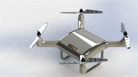 drone  cad model library grabcad