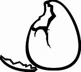Coloring Pages Chick Eggshell Hatching sketch template