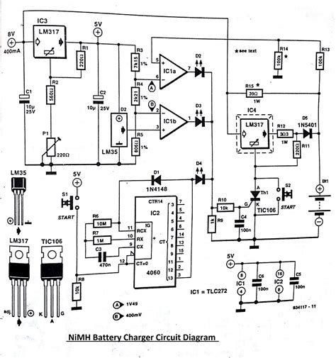 nimh battery charger circuit diagram