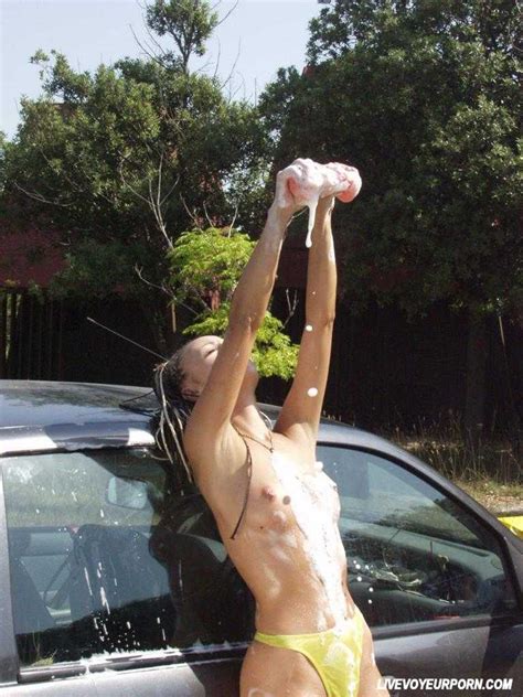 nasty babe washing car naked 3502 page 3