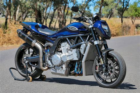 pgm v8 meet the 2000cc v8 monster naked bike from australia