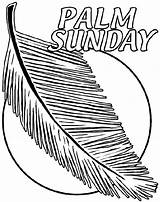 Palm Sunday Coloring Pages Leaf Crayola Kids Sheets Printable Drawing Easter Color Print Clipart Printables Colouring School Palms Crafts Clip sketch template