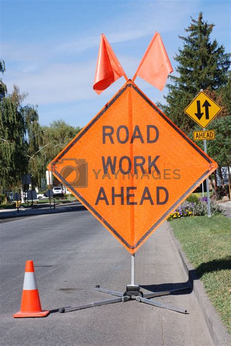 road work  sign  eponaleah vectors illustrations