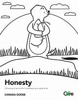 Coloring Commitment Honesty Sheet Sheets Plan Make Values Core Save sketch template