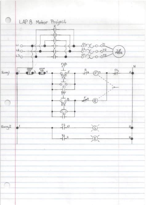 motor control wire diagram
