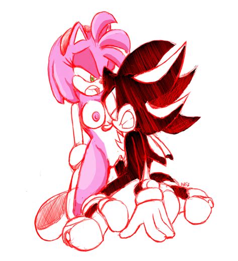 rule 34 amy rose anthro arms behind back breasts color female fur