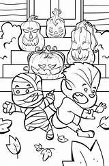 Halloween Coloring Pages Cute Kids Happy Printable Print Coloring4free Printables Sheets Funny Pumpkin Size Crayola Getdrawings Jack Monster sketch template