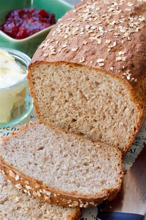 Easy Wholemeal Bread Recipe No Knead Jos Kitchen Larder