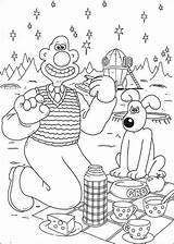Wallace Gromit Kleurplaten Queso Pique Malvorlage Animaatjes Comiendo Ausmalbild Paginas sketch template