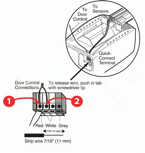 garage door opener schematic diagram circuit diagram