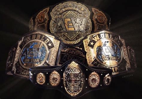 spoilers aew  introduce   championships  month