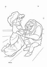 Esmeralda Quasimodo Coloring Dame Notre Hunchback Pages Hellokids Print Color Online Et sketch template
