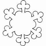 Snowflake Pages Snowflakes Freeprintablecoloringpages Clipartmag Bott sketch template