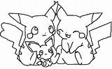 Pikachu Colouring Deviantart sketch template
