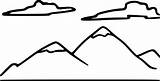 Mountain Clipart Mountains Outline Clip Drawing Slope Line Silhouette Book Diagram Landscape Triangle Clipartmag Svg Drawings Transparent Paintingvalley Webstockreview Angle sketch template