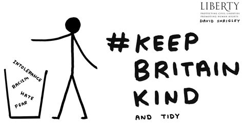 david shrigley urges government to keep britain kind with new