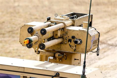 army shows  awesome automatic mortar system    expensive  field  drive
