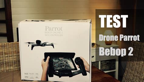 test drone parrot bebop  dans  match de hockey tinynews